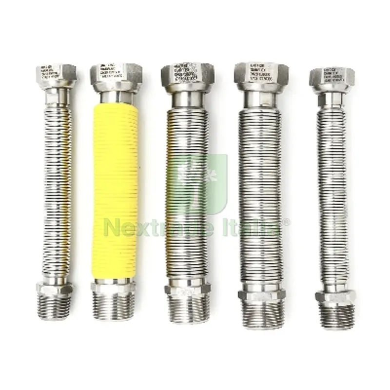 Kit 5 PZ Flessibili Inox Estensibili per Caldaie a GAS mm. 150/300 — Flessibili e allacci — rif. FERX.DIA422-768-22 Kit 5 PZ Flessibili Inox Estensibili per Caldaie a GAS mm. 150/300 — Flessibili e allacci — rif. FERX.DIA422-768-22