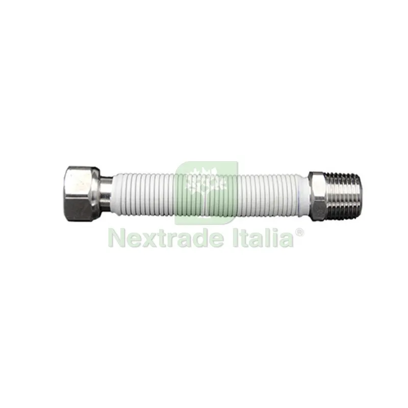 FLESSIBILE ESTENSIBILE RIVESTITO PER ALLACCIAMENTO ACQUA CALDAIE A GAS mm 220/420 20-3/4x3/4 — Tubi e raccordi — rif. FERX.DIA422-773-20224205