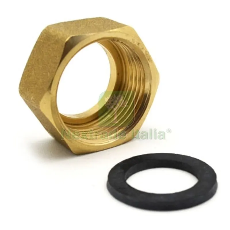 Dado in Ottone per Tubi GAS + Guarnizione 3/4 — Guarnizioni e tenute — rif. FERX.DIA422-MDOG-05