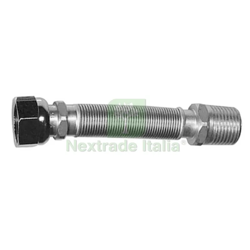 Flessibile Inox Raccordo in Ottone MM 220 / 420 Acqua Parigi 1/2" — Flessibili e allacci — rif. FERX.DIA422-P761-04 Flessibile Inox Raccordo in Ottone MM 220 / 420 Acqua Parigi 1/2" — Flessibili e allacci — rif. FERX.DIA422-P761-04