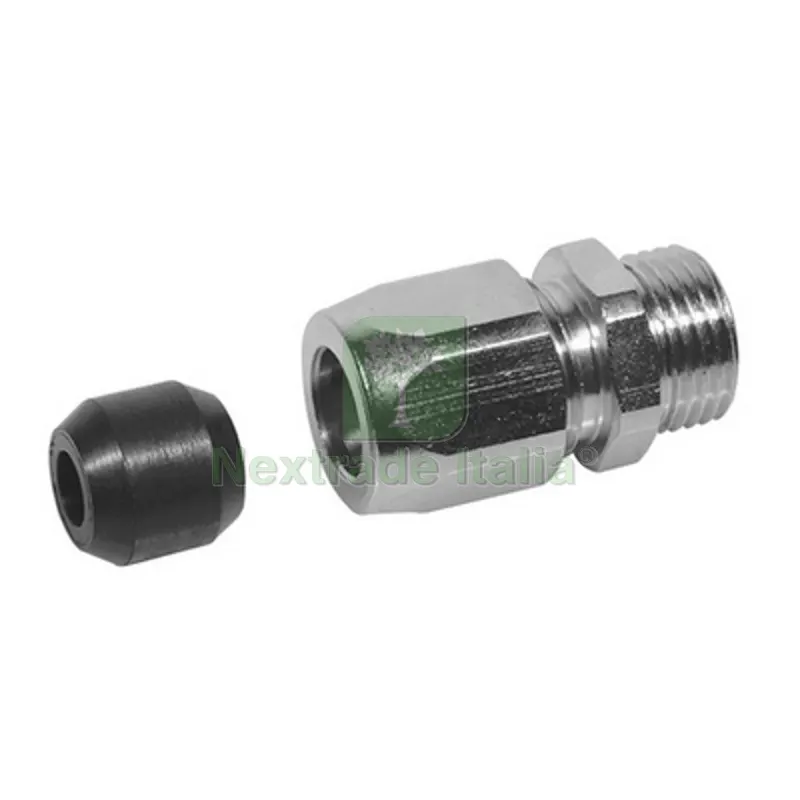 ADATTATORE PORTAGOMMA PER FLESSIBILE GAS FF INOX ESTENSIBILE - — Tubi e raccordi — rif. FERX.DIA423-800