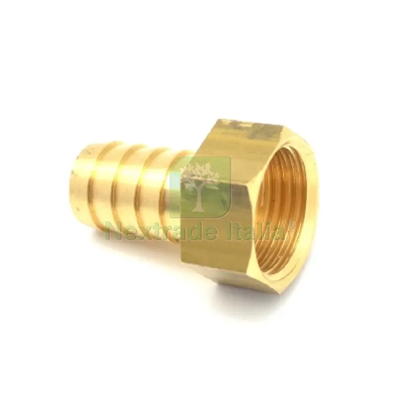 RACCORDO PORTAGOMMA SEMPLICE F PER GAS 1/2 Metano — Tubi e raccordi — rif. FERX.DIA423-805-M
