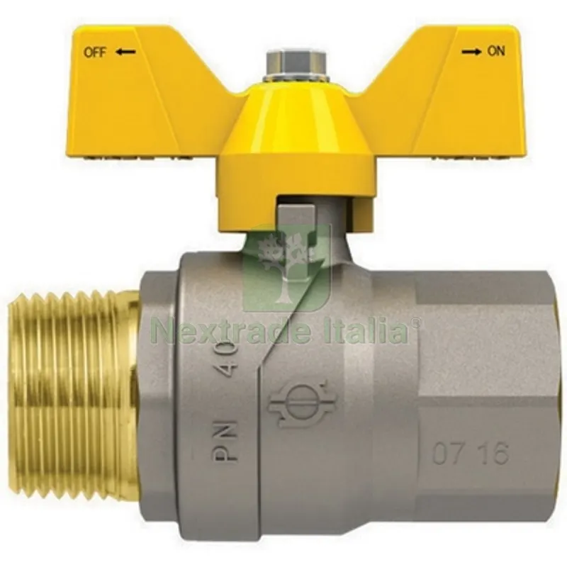 VALVOLA A SFERA GAS CON FARFALLA FUTURGAS MF 1" DN 25 — Rubinetti e valvole — rif. FERX.DIA424-5301-06 VALVOLA A SFERA GAS CON FARFALLA FUTURGAS MF 1" DN 25 — Rubinetti e valvole — rif. FERX.DIA424-5301-06