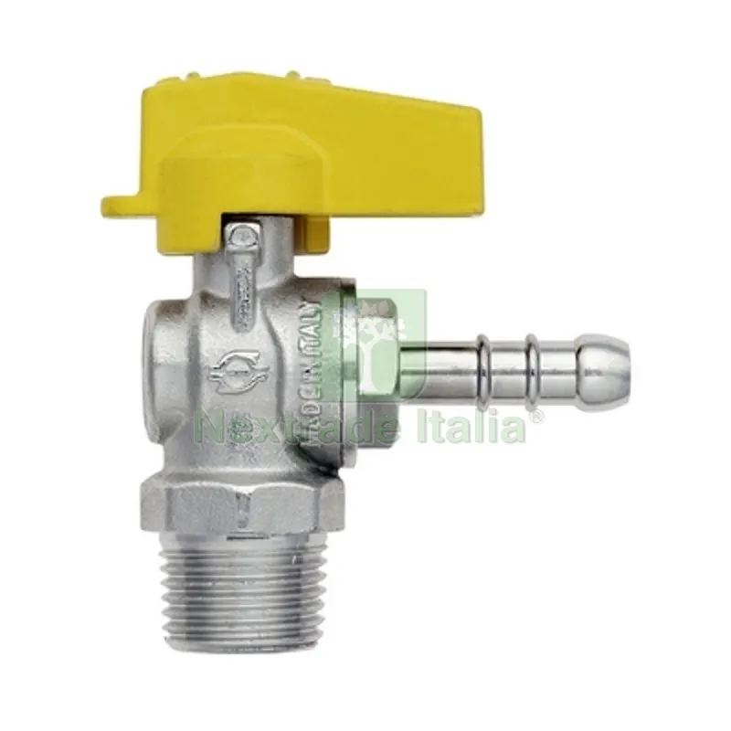 RUBINETTO A SFERA SQUADRA MASCHIO-PORTAGOMMA GPL UNI 7141 1/2" DN 10 — Tubi e raccordi — rif. FERX.DIA424-5633-04