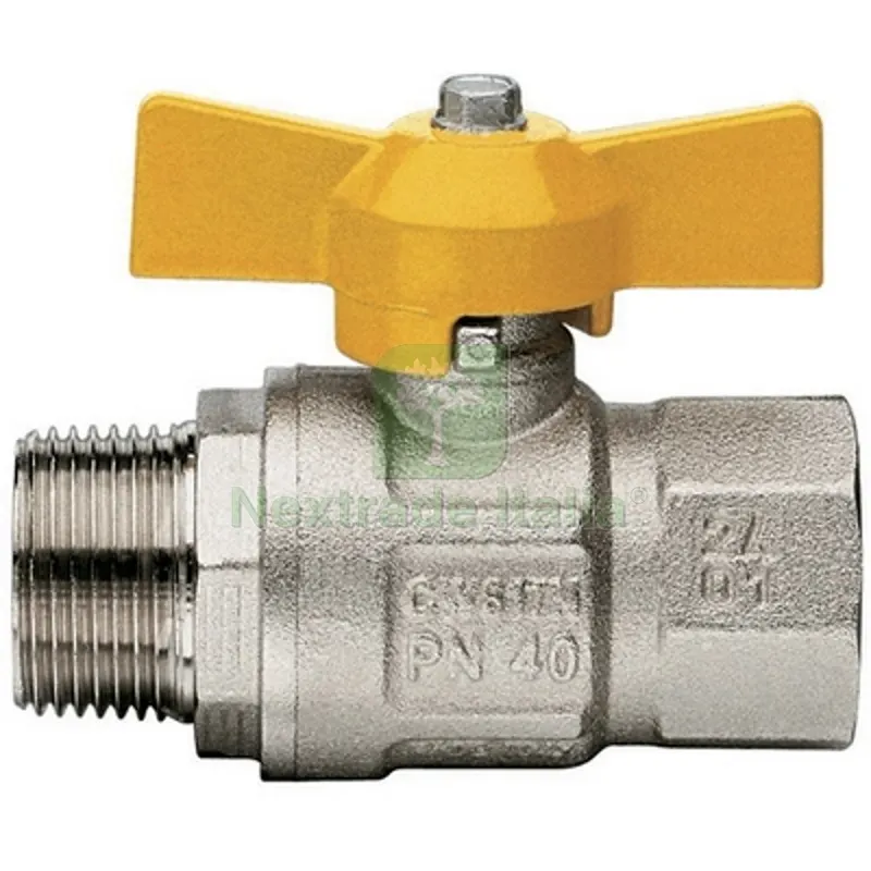 VALVOLA A SFERA GAS MF A FARFALLA MOD. LONDON 1/2" DN 15 — Rubinetti e valvole — rif. FERX.DIA424-601-04 VALVOLA A SFERA GAS MF A FARFALLA MOD. LONDON 1/2" DN 15 — Rubinetti e valvole — rif. FERX.DIA424-601-04