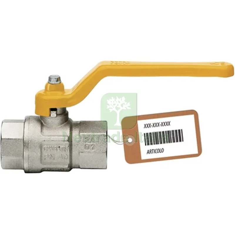 VALVOLA A SFERA GAS CON LEVA LUNGA MOD.LONDON F-BRICO 1/2" DN 15 — Rubinetti e valvole — rif. FERX.DIA424-602F-04 VALVOLA A SFERA GAS CON LEVA LUNGA MOD.LONDON F-BRICO 1/2" DN 15 — Rubinetti e valvole — rif. FERX.DIA424-602F-04