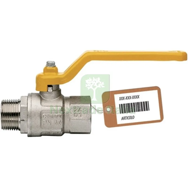 VALVOLA A SFERA GAS MF CON LEVA LUNGA MOD. LONDON F-BRICO 3/4" DN 20 — Rubinetti e valvole — rif. FERX.DIA424-603F-05 VALVOLA A SFERA GAS MF CON LEVA LUNGA MOD. LONDON F-BRICO 3/4" DN 20 — Rubinetti e valvole — rif. FERX.DIA424-603F-05