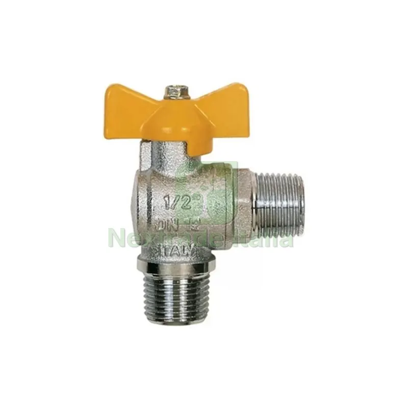 VALVOLA A SFERA A SQUADRA GAS MM 1/2" DN 15 — Rubinetti e valvole — rif. FERX.DIA424-604-04 VALVOLA A SFERA A SQUADRA GAS MM 1/2" DN 15 — Rubinetti e valvole — rif. FERX.DIA424-604-04