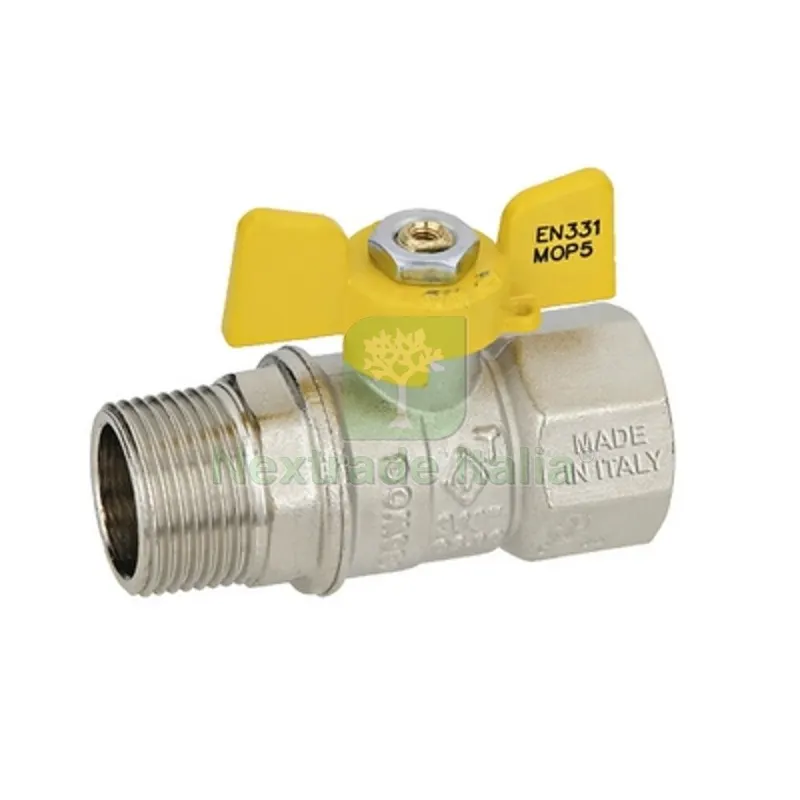 VALVOLA A SFERA GAS MF A FARFALLA MOD. DAKOTA 3/4" DN 15 — Rubinetti e valvole — rif. FERX.DIA424-701-05 VALVOLA A SFERA GAS MF A FARFALLA MOD. DAKOTA 3/4" DN 15 — Rubinetti e valvole — rif. FERX.DIA424-701-05
