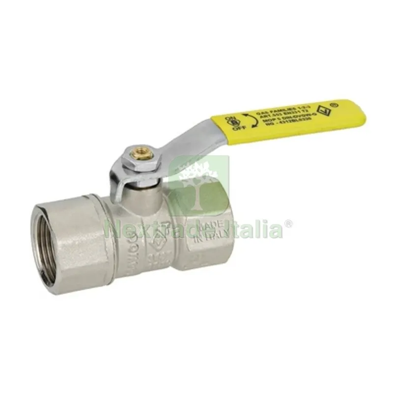 VALVOLA A SFERA GAS FF CON LEVA LUNGA MOD. DAKOTA 1/2" DN 12 — Rubinetti e valvole — rif. FERX.DIA424-702-04 VALVOLA A SFERA GAS FF CON LEVA LUNGA MOD. DAKOTA 1/2" DN 12 — Rubinetti e valvole — rif. FERX.DIA424-702-04