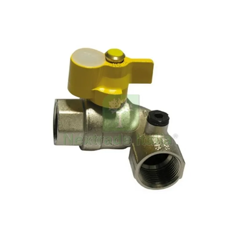 VALVOLA A SFERA GAS FF A SQUADRA S.ZA SERRATURA 3/4" DN 20 — Serrature e cilindri — rif. FERX.DIA424-9008-05 VALVOLA A SFERA GAS FF A SQUADRA S.ZA SERRATURA 3/4" DN 20 — Serrature e cilindri — rif. FERX.DIA424-9008-05