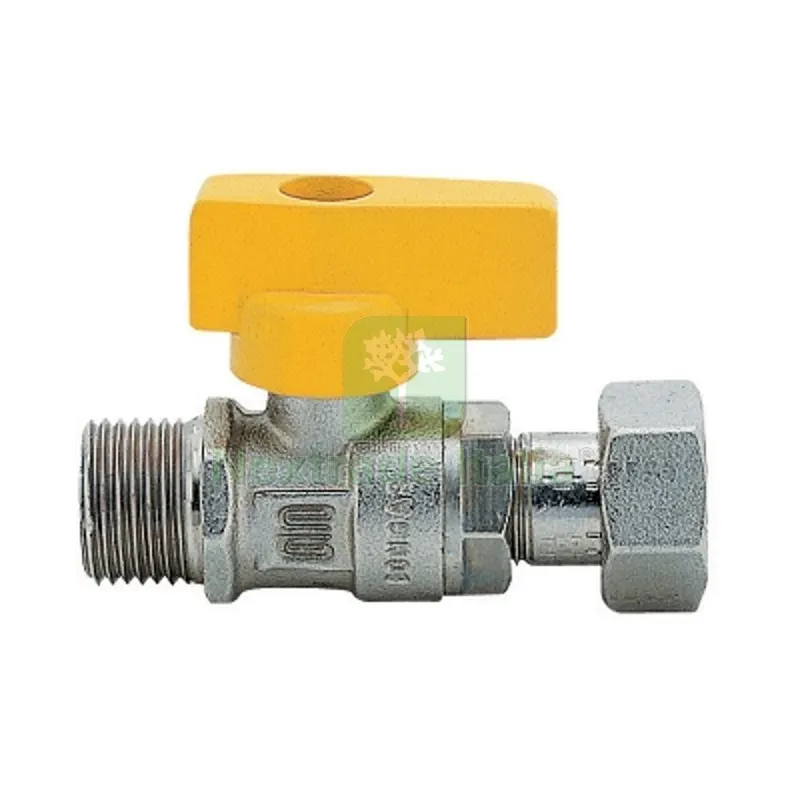 RUBINETTO A SFERA PER GAS DIRITTO MASCHIO 1/2" x 1/2" DN 15 — Rubinetti e valvole — rif. FERX.DIA424-9104-04 RUBINETTO A SFERA PER GAS DIRITTO MASCHIO 1/2" x 1/2" DN 15 — Rubinetti e valvole — rif. FERX.DIA424-9104-04