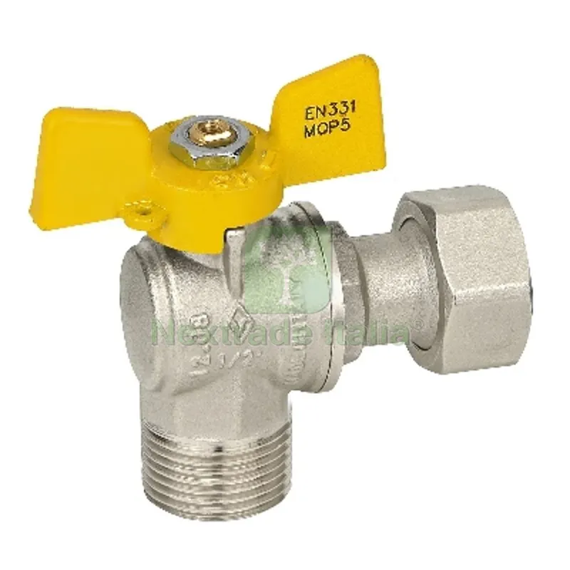 VALVOLA A SFERA GAS MASCHIO / DADO MOBILE 3/4" x 3/4" DN 15 — Rubinetti e valvole — rif. FERX.DIA424-9107-05 VALVOLA A SFERA GAS MASCHIO / DADO MOBILE 3/4" x 3/4" DN 15 — Rubinetti e valvole — rif. FERX.DIA424-9107-05