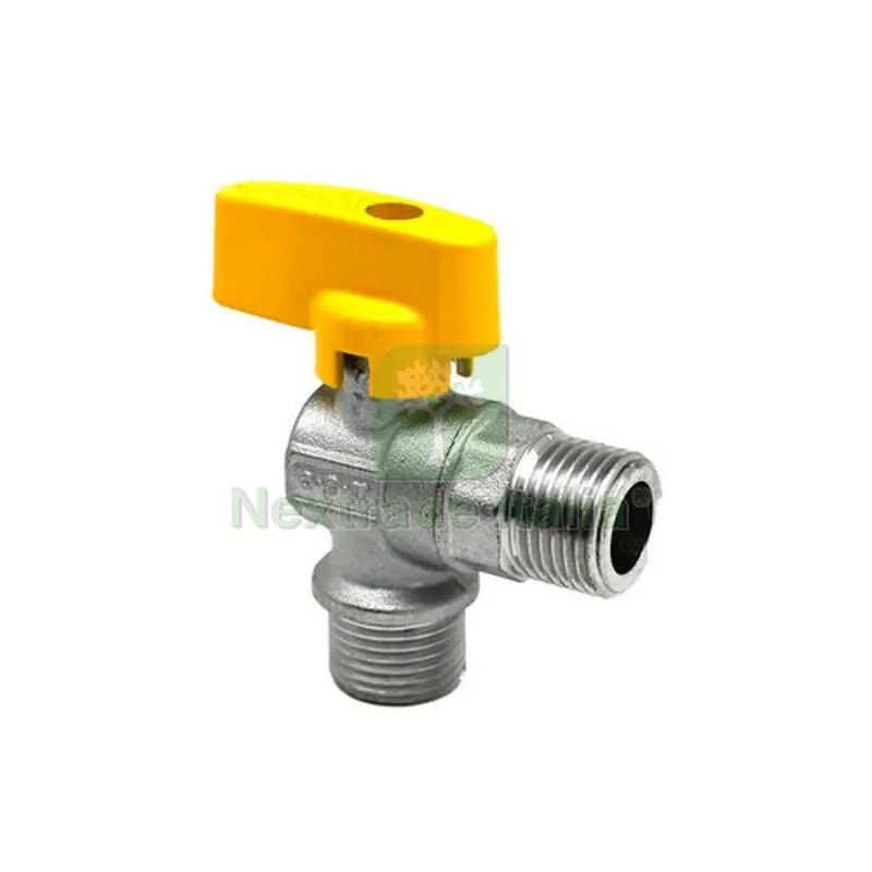 RUBINETTO GAS AD ANGOLO MM 1/2" x 1/2" — Rubinetti e valvole — rif. FERX.DIA424-9108-04 RUBINETTO GAS AD ANGOLO MM 1/2" x 1/2" — Rubinetti e valvole — rif. FERX.DIA424-9108-04