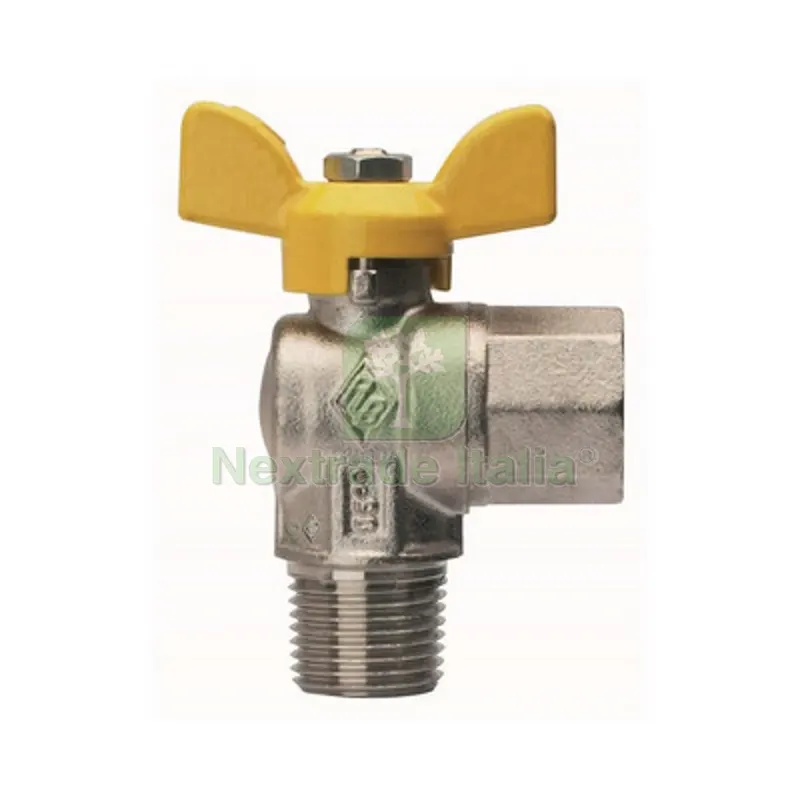 VALVOLA A SFERA PER GAS A SQUADRA FIL M ATTACCO F 1/2" x 1/2" DN 15 — Rubinetti e valvole — rif. FERX.DIA424-R9086-04 VALVOLA A SFERA PER GAS A SQUADRA FIL M ATTACCO F 1/2" x 1/2" DN 15 — Rubinetti e valvole — rif. FERX.DIA424-R9086-04