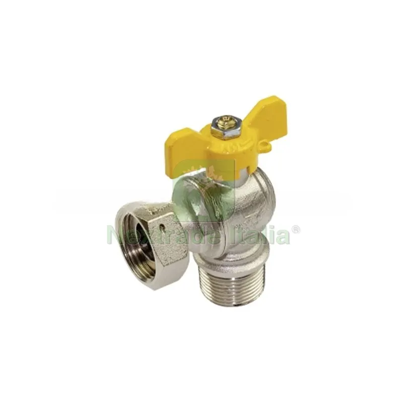 VALVOLA A SFERA A SQUADRA MASCHIO PER GAS CON GIRELLO 1/2" x 3/4" — Rubinetti e valvole — rif. FERX.DIA424-T2224G-0405 VALVOLA A SFERA A SQUADRA MASCHIO PER GAS CON GIRELLO 1/2" x 3/4" — Rubinetti e valvole — rif. FERX.DIA424-T2224G-0405