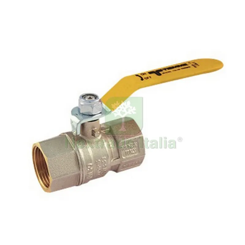VALVOLA A SFERA GAS FF CON LEVA PIATTA 1" DN 23,5 — Rubinetti e valvole — rif. FERX.DIA424-T2380G-06