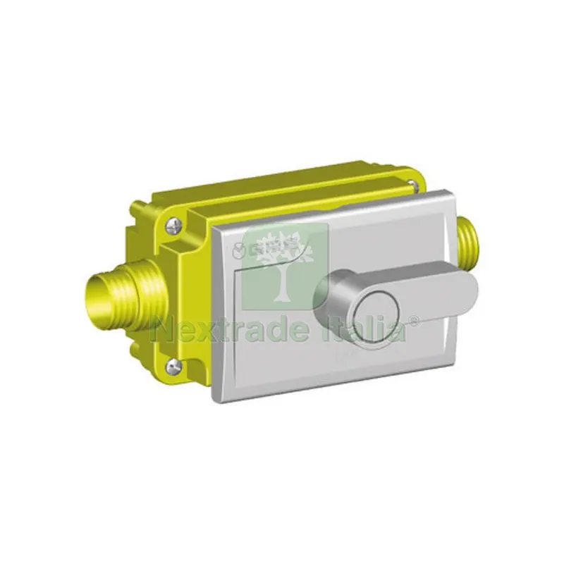 VALVOLA INTERCETTAZIONE GAS DA INCASSO LEVA ESTERNA DN15 TC 3/4 — Rubinetti e valvole — rif. FERX.DIA424-TK113-KC01