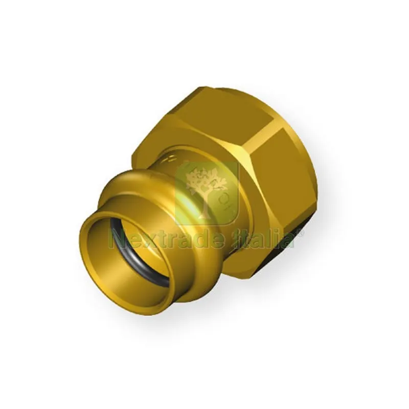 RACCORDO A PRESSARE CODOLO+DADO CD11 TC 3/4 x D. 15mm — Raccordi a pressare e multistrato — rif. FERX.DIA424-TK2CP-0515 RACCORDO A PRESSARE CODOLO+DADO CD11 TC 3/4 x D. 15mm — Raccordi a pressare e multistrato — rif. FERX.DIA424-TK2CP-0515