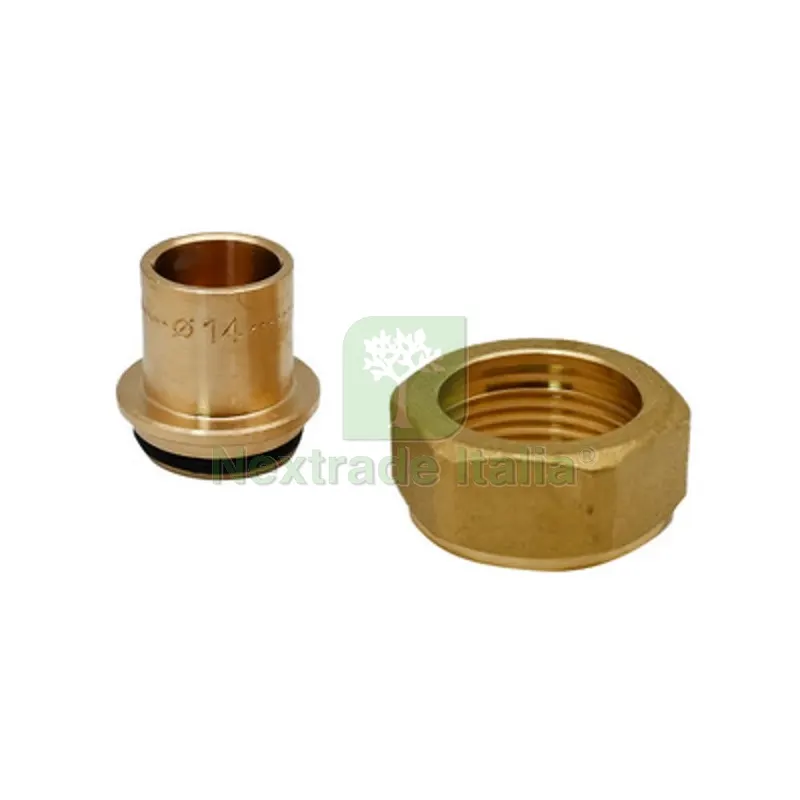 RACCORDO GAS A SALDARE K2 TC TC 3/4" X 12 mm — Tubi e raccordi — rif. FERX.DIA424-TK2CS-0512
