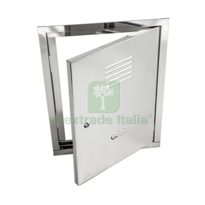 Sportello per Protezione GAS Zincato L1XH1(nicchia)41x56-LXH 45x60 — Scarichi e sifoni — rif. FERX.DIA425-0431-4156 Sportello per Protezione GAS Zincato L1XH1(nicchia)41x56-LXH 45x60 — Scarichi e sifoni — rif. FERX.DIA425-0431-4156