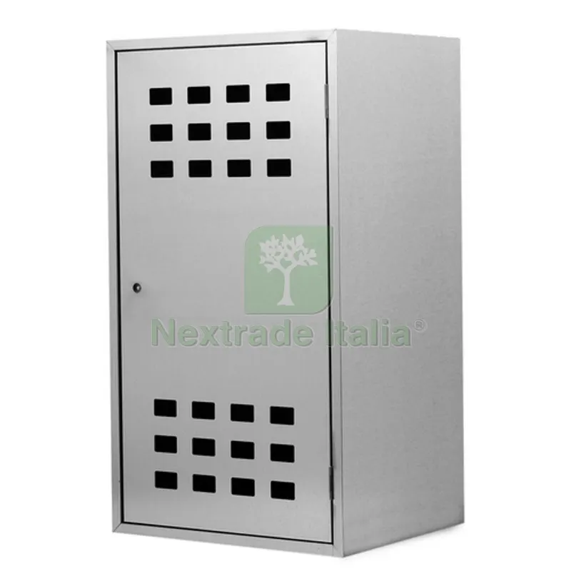 CASSETTA DA ESTERNO PER 1 BOMBOLA GAS cm 90x50x42 (HxLxP) — Gas tecnici — rif. FERX.DIA425-050-9050