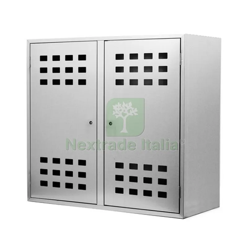 Cassetta da Esterno per 2 Bombole GAS cm 90x98x42 (HxLxP) — Casalinghi e organizzazione — rif. FERX.DIA425-052-9098 Cassetta da Esterno per 2 Bombole GAS cm 90x98x42 (HxLxP) — Casalinghi e organizzazione — rif. FERX.DIA425-052-9098