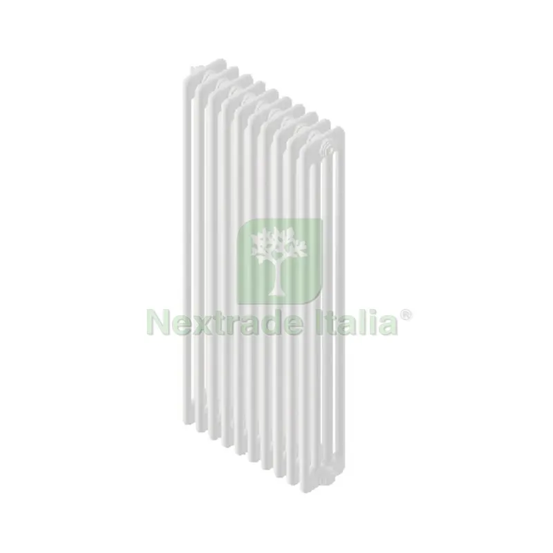 Radiatore Tubolare Ardesia 4 Colonne H756 12 Elementi Bianco — Caldaie e radiatori — rif. FERX.DIA430-C40756-12