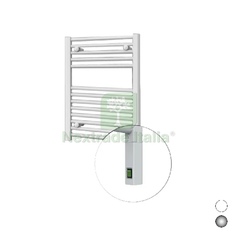 Termoarredo Elettrico Linea ON-OFF H. 791 Bianco L. 50 cm - W 300 — Interruttori e prese — rif. FERX.DIA432-DEL0791-B50 Termoarredo Elettrico Linea ON-OFF H. 791 Bianco L. 50 cm - W 300 — Interruttori e prese — rif. FERX.DIA432-DEL0791-B50