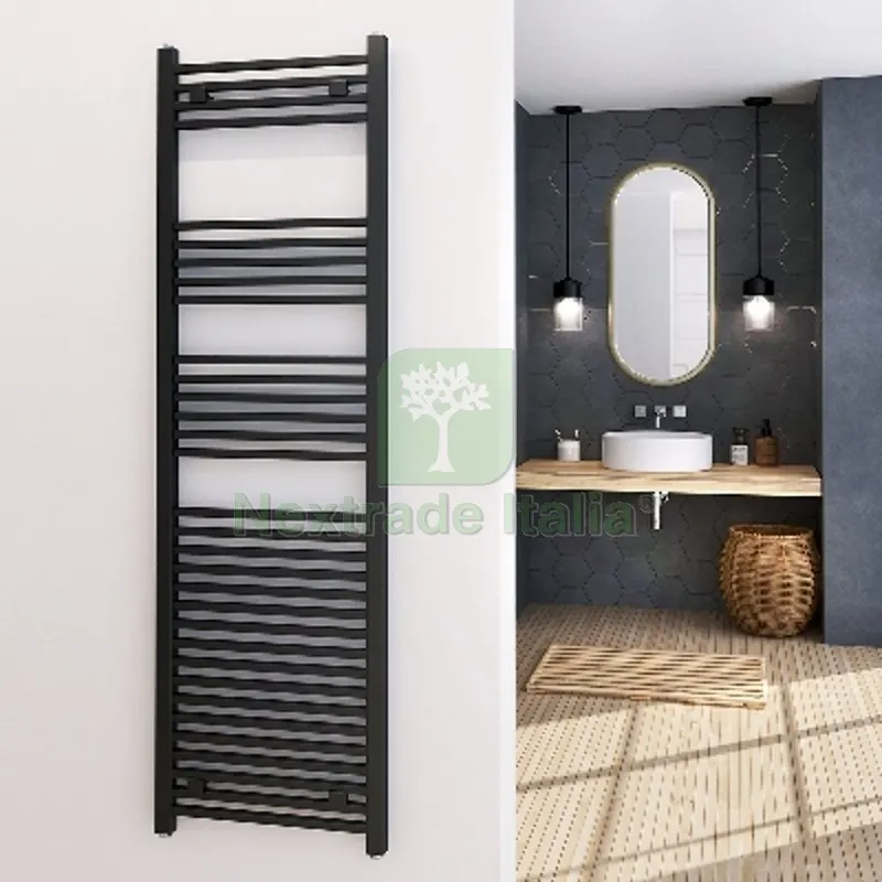 TERMOARREDO DESIGN ANTRACITE TUBI QUADRATI H 1000 x Int. 470 (mm) — Irrigazione — rif. FERX.DIA432-HD02-10050 TERMOARREDO DESIGN ANTRACITE TUBI QUADRATI H 1000 x Int. 470 (mm) — Irrigazione — rif. FERX.DIA432-HD02-10050