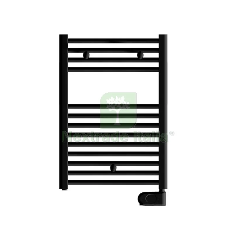 Termoarredo Elettrico H. 700 MM con Termostato Tekno Digit Nero opaco L. 400 mm - W 300 — Irrigazione — rif. FERX.DIA432-TLD070-N40