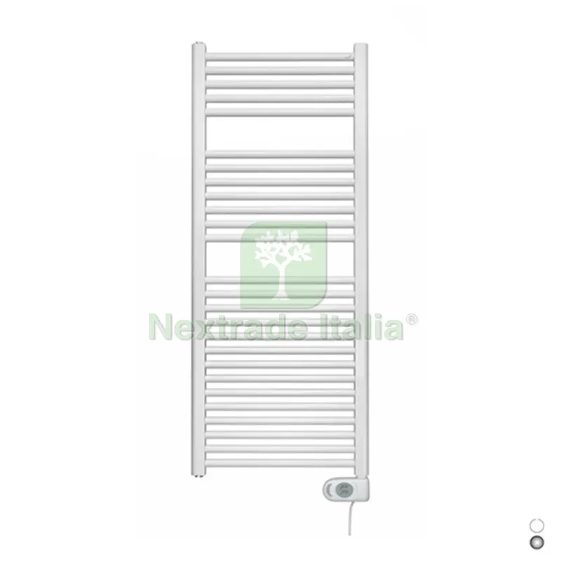 Termoarredo Elettrico Zehnder Aura H. 1300 Bianco Largh. cm 50 W750 — Pompe — rif. FERX.DIA432-ZER130-B50