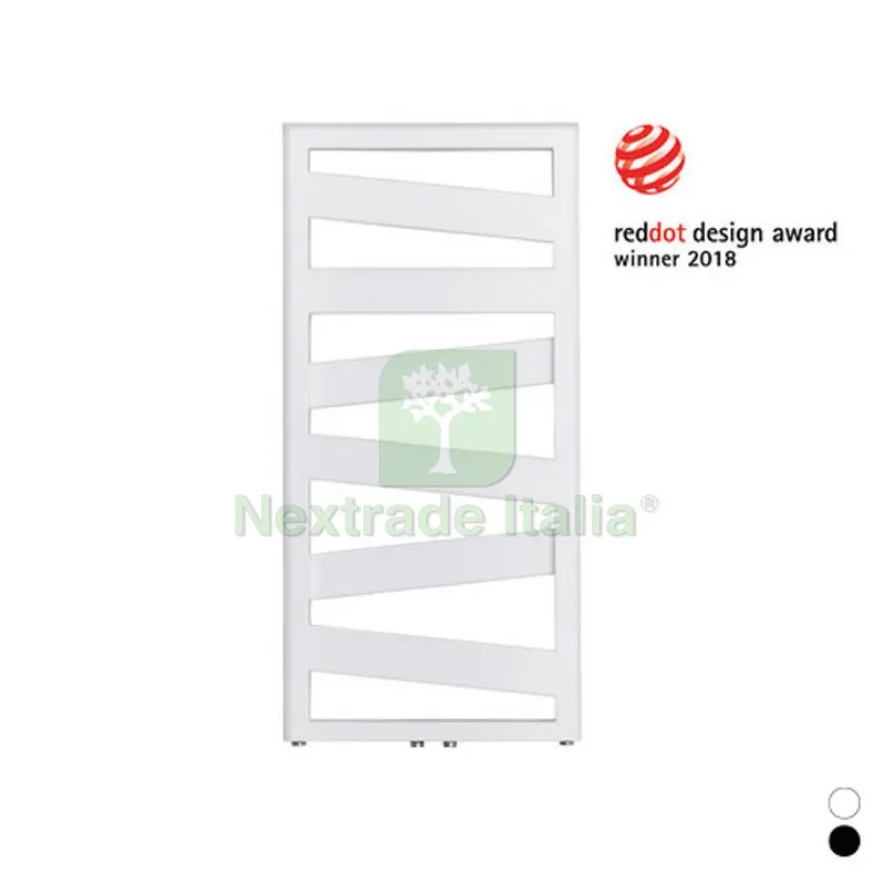 TERMOARREDO ZEHNDER RIBBON H. 1017 Nero Opaco Largh. cm 60 — Scarichi e sifoni — rif. FERX.DIA432-ZRB101-N60