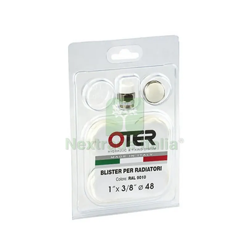 BLISTER PER RADIATORI IN ALLUMINIO FL 42 1" x 3/8" — Raccordi a pressare e multistrato — rif. FERX.DIA433-1066-03