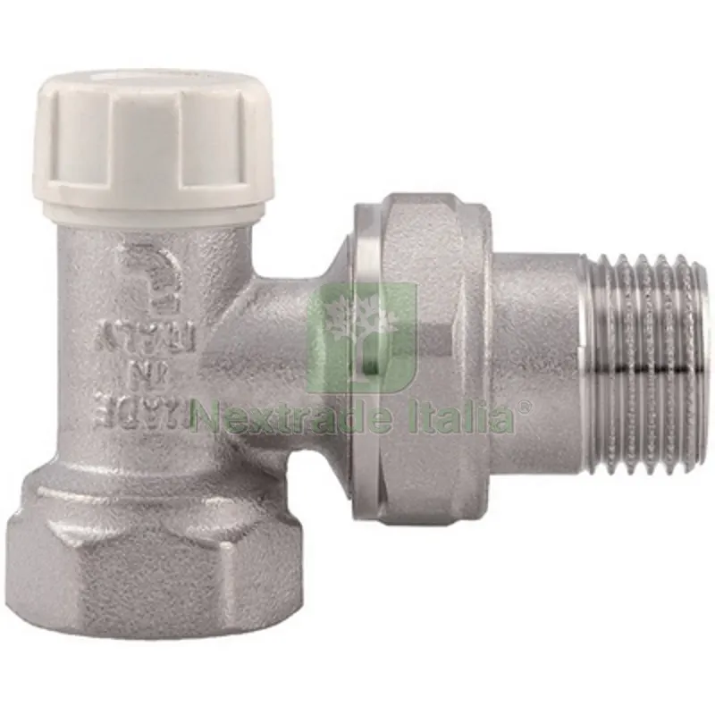 DETENTORE AD ANGOLO PER RADIATORI E VENTILCONVETTORI 3/4" — Raccordi a pressare e multistrato — rif. FERX.DIA433-1301D-05 DETENTORE AD ANGOLO PER RADIATORI E VENTILCONVETTORI 3/4" — Raccordi a pressare e multistrato — rif. FERX.DIA433-1301D-05