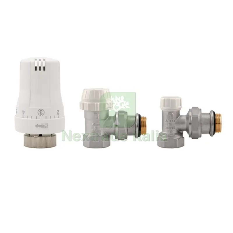 KIT VALVOLE TERMOSTATICHE AD ANGOLO FEMMINA 3/8" — Rubinetti e valvole — rif. FERX.DIA433-1409F-03 KIT VALVOLE TERMOSTATICHE AD ANGOLO FEMMINA 3/8" — Rubinetti e valvole — rif. FERX.DIA433-1409F-03