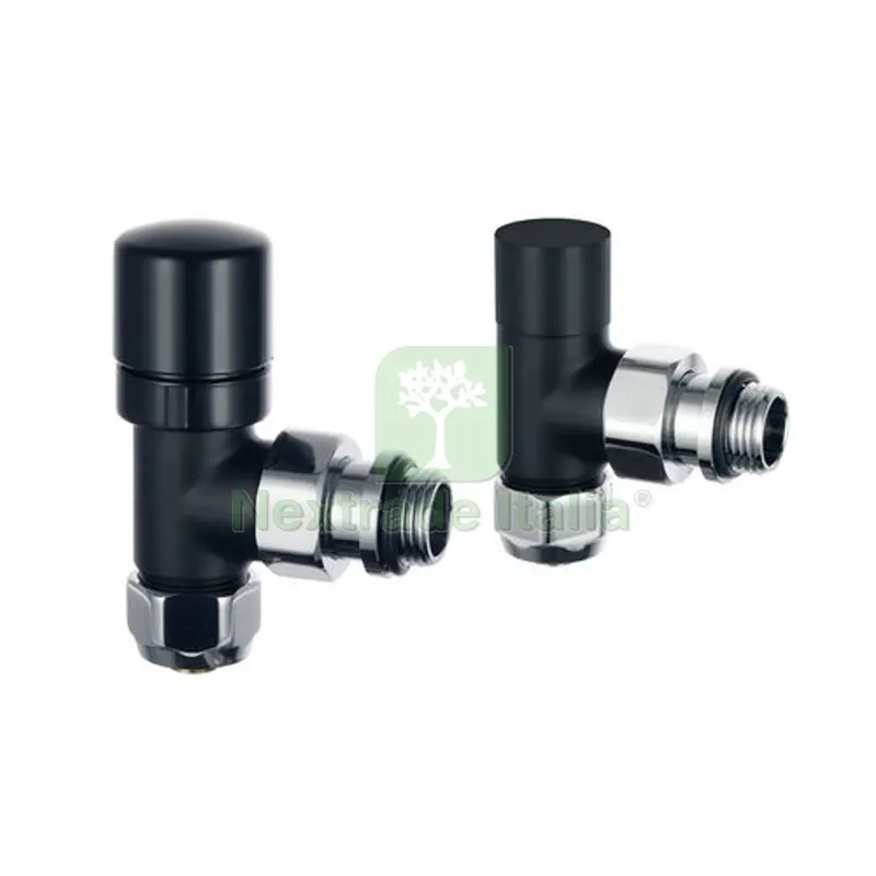 KIT VALVOLA E DETENTORE TERMOSTATIZZABILI 1/2 Bianco Opaco — Rubinetti e valvole — rif. FERX.DIA433-A200-04BO KIT VALVOLA E DETENTORE TERMOSTATIZZABILI 1/2 Bianco Opaco — Rubinetti e valvole — rif. FERX.DIA433-A200-04BO