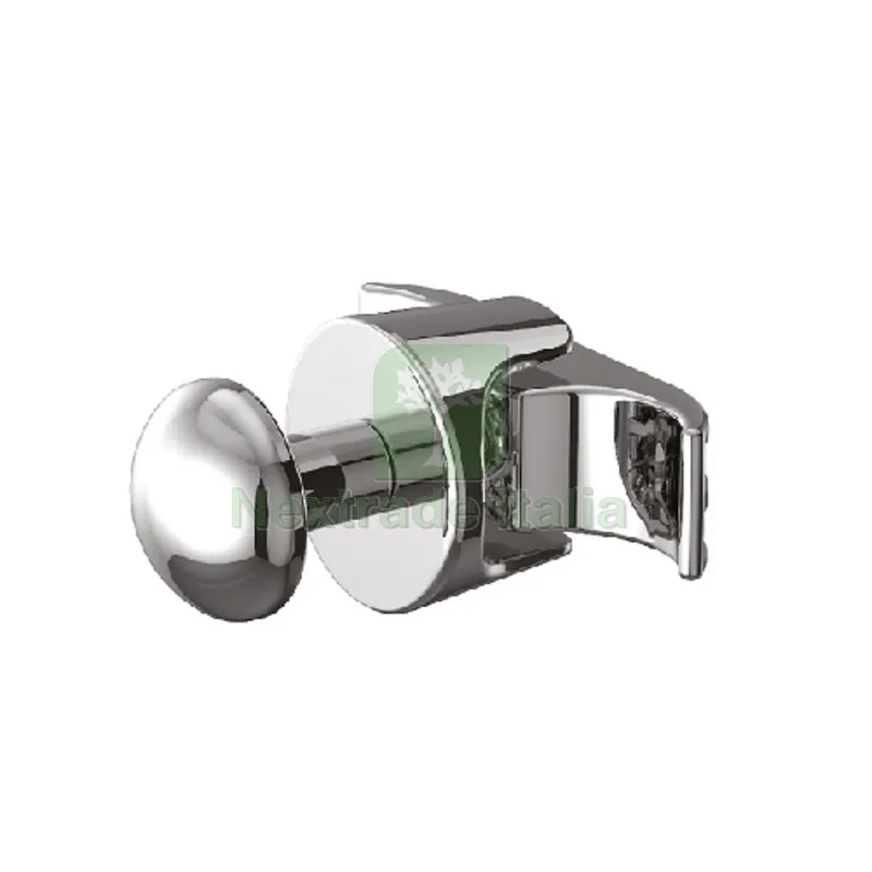 2 PZ Appendino P/Radiatori Tubolari Ardesia Bianco — Accessori bagno — rif. FERX.DIA433-CR122-BI