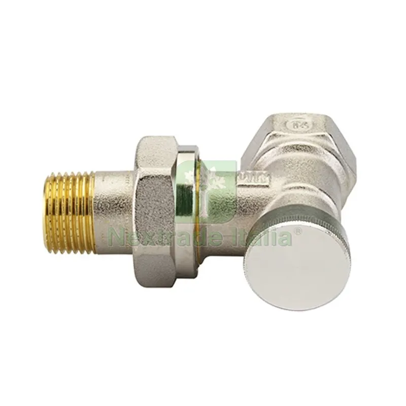 DETENTORE AD ANGOLO ATTACCO FERRO RLVS DANFOSS 1/2" — Vasi e fioriere — rif. FERX.DIA433-D7012-04