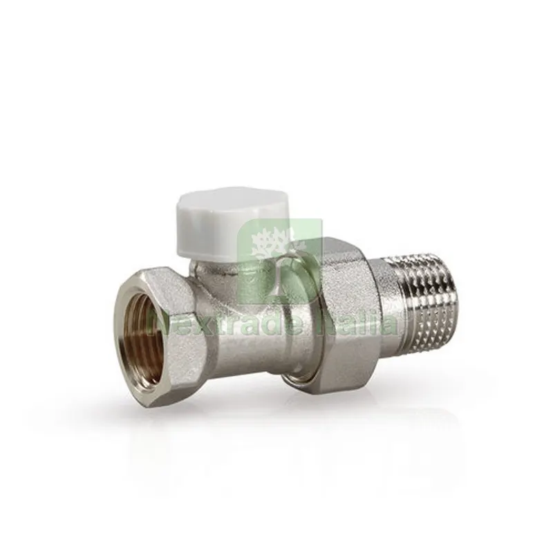 VALVOLA TERMOSTATIZZABILE ATTACCO TUBO RAME A SQUADRA OTTONE 3/8 — Rubinetti e valvole — rif. FERX.DIA433-F307-03