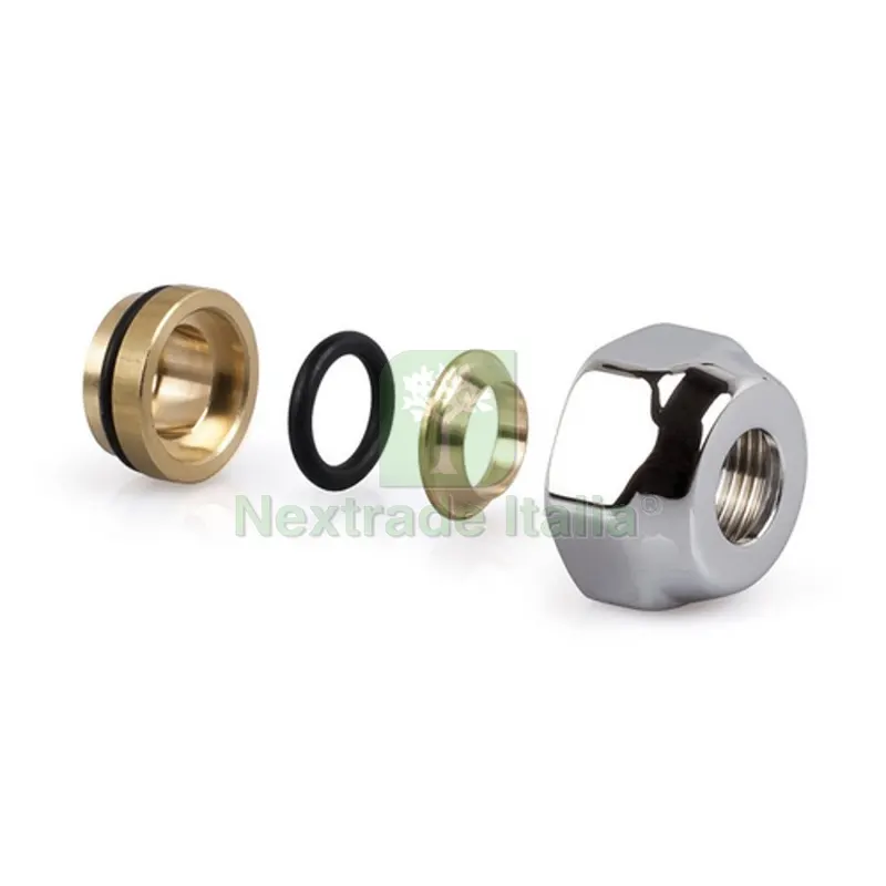 RACCORDO PER TUBO RAME A TENUTA O-RING 14 x 24/19 — Tubi e raccordi — rif. FERX.DIA433-S0481-14