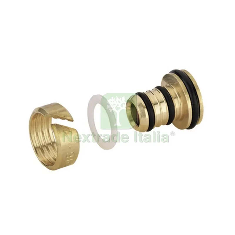 COPPIA RACCORDI EUROCONO PER TUBAZIONE IN MULTISTRATO 16 x 2 mm — Tubi e raccordi — rif. FERX.DIA433-Z842M-16 COPPIA RACCORDI EUROCONO PER TUBAZIONE IN MULTISTRATO 16 x 2 mm — Tubi e raccordi — rif. FERX.DIA433-Z842M-16