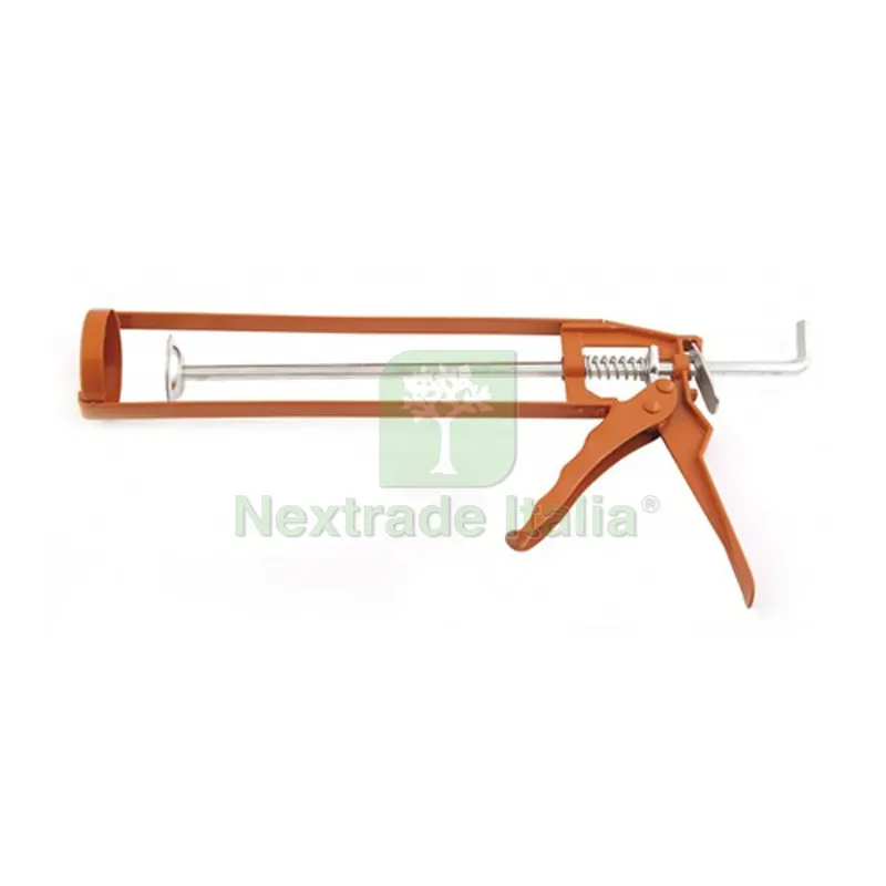 PISTOLA SILICONE IN LEGA METALLICA E ACCIAIO L. 225 mm — Adesivi e sigillanti — rif. FERX.DIA501-G1703 PISTOLA SILICONE IN LEGA METALLICA E ACCIAIO L. 225 mm — Adesivi e sigillanti — rif. FERX.DIA501-G1703