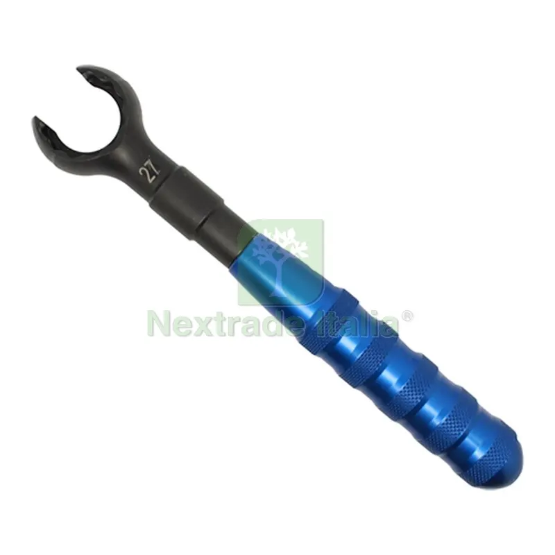 CHIAVE APERTA PER COLLETTORI PROFESSIONALE 24/27 mm — Tubi e raccordi — rif. FERX.DIA501-G5255 CHIAVE APERTA PER COLLETTORI PROFESSIONALE 24/27 mm — Tubi e raccordi — rif. FERX.DIA501-G5255