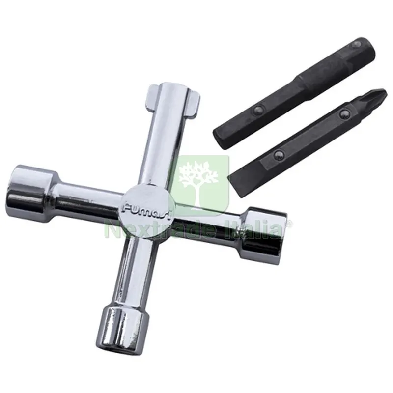CHIAVE A 4 USI - — Tubi e raccordi — rif. FERX.DIA508-F261301 CHIAVE A 4 USI - — Tubi e raccordi — rif. FERX.DIA508-F261301