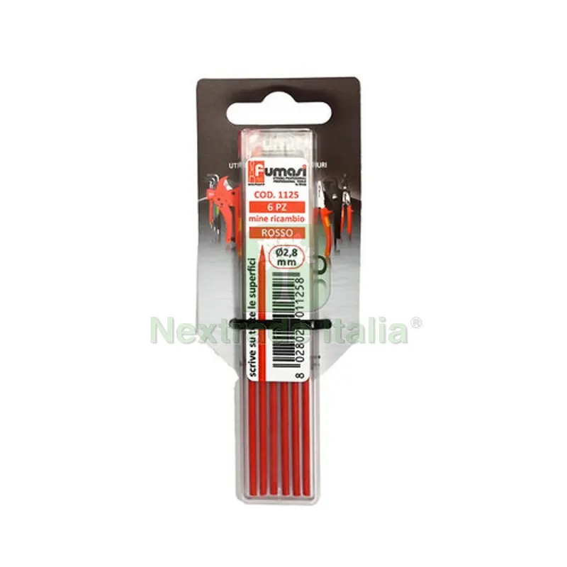 6 PZ SET MINE Rosse — Bulloni, dadi e rondelle — rif. FERX.DIA509-F600009M-RO 6 PZ SET MINE Rosse — Bulloni, dadi e rondelle — rif. FERX.DIA509-F600009M-RO