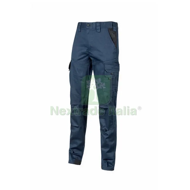 PANTALONE DA LAVORO GUAPO Blue Taglia L — Protezioni corpo — rif. FERX.DIA600-ACY211-BL