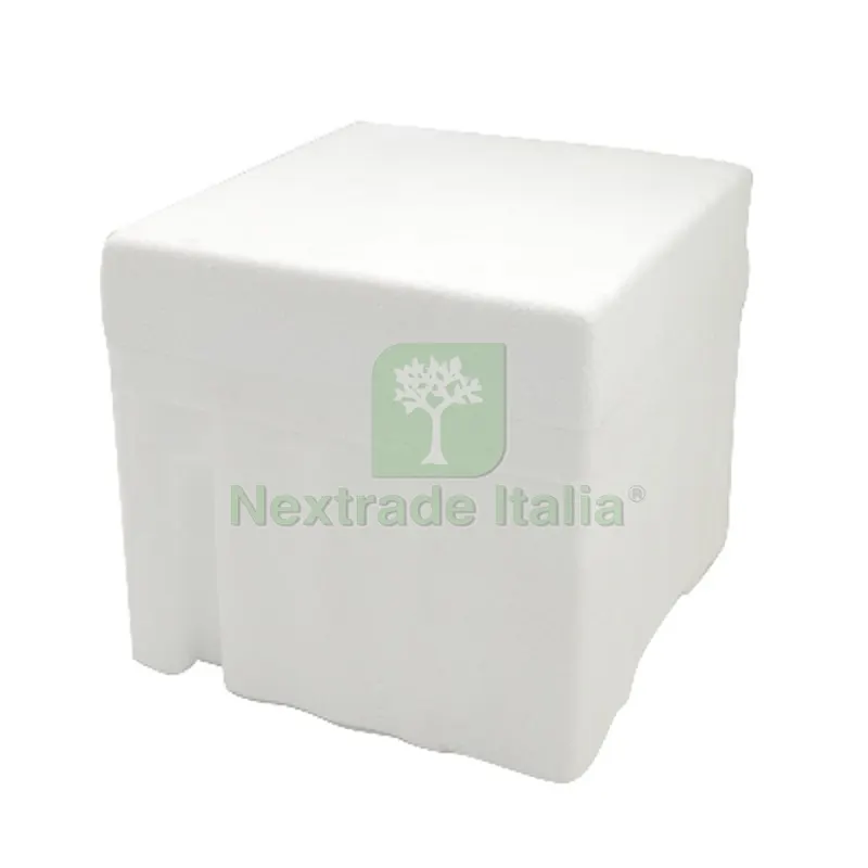 CUBETTIERA POLISTIROLO PER PROVA CEMENTO cm 15 x 15 — Isolanti e reti — rif. FERX.DIA600-D105020