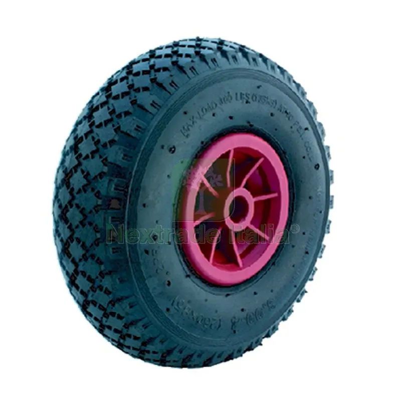RUOTA PNEUMATICA PER CARRELLI mm 250 — Casalinghi e organizzazione — rif. FERX.DIA600-D471 RUOTA PNEUMATICA PER CARRELLI mm 250 — Casalinghi e organizzazione — rif. FERX.DIA600-D471