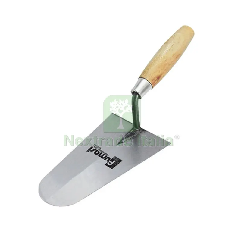 Cazzuola Punta Tonda Larga mm 110x180 — Utensili muratura — rif. FERX.DIA600-FU2370-18